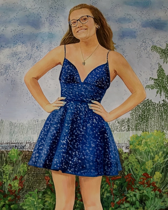 Pastel Painting From Photo