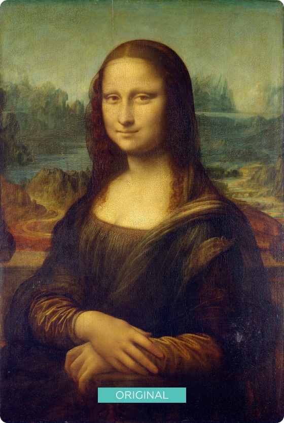 Mona Lisa original