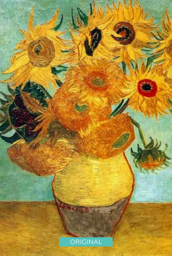 Sunflowers by Van Gogh original