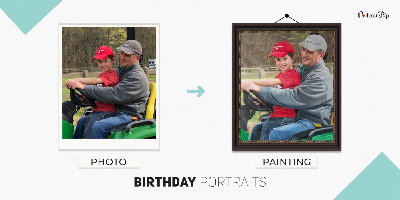Birthday Portraits Cover