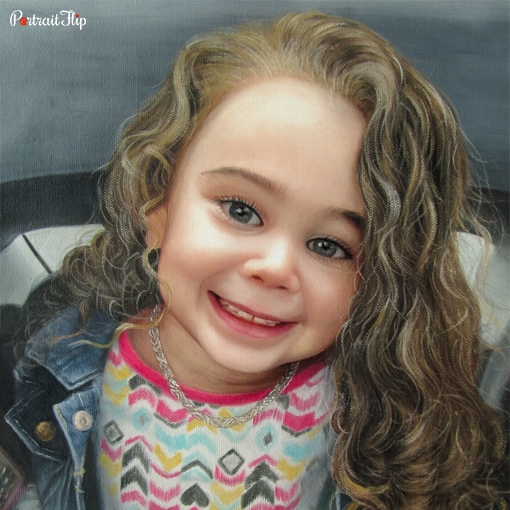 Baby Acrylic Portraits