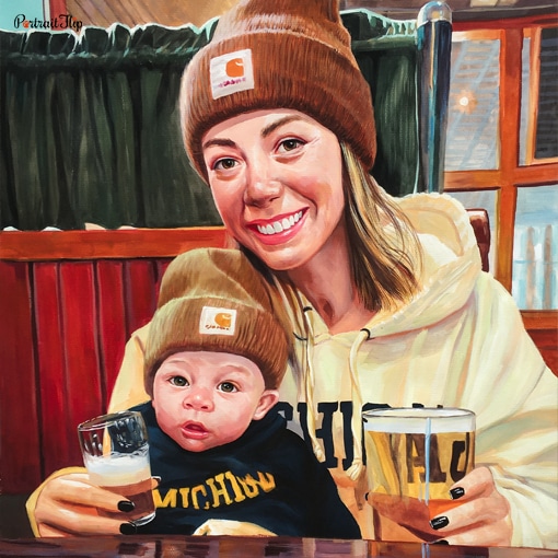 Baby Pastel Portraits