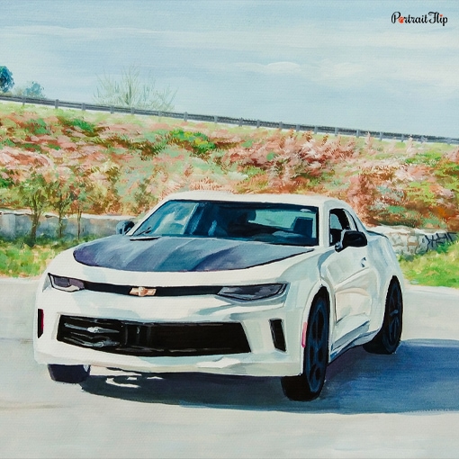 Vehicle Pastel Portraits