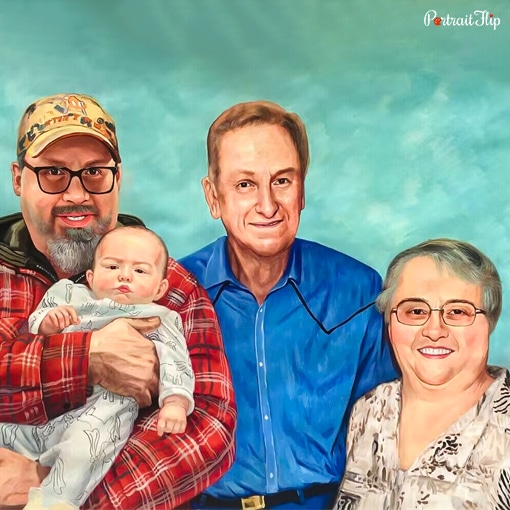 Family Pastel Portraits