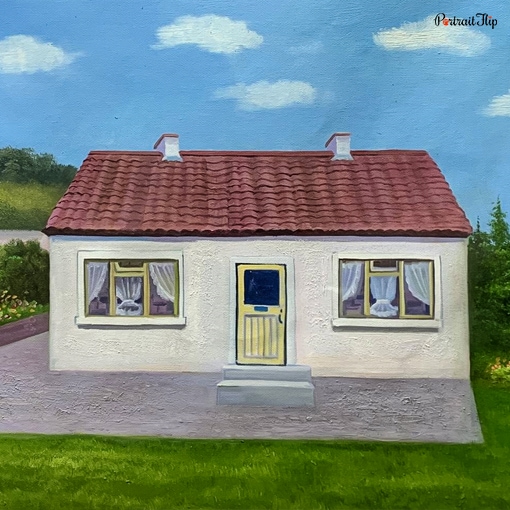 House Acrylic Portraits