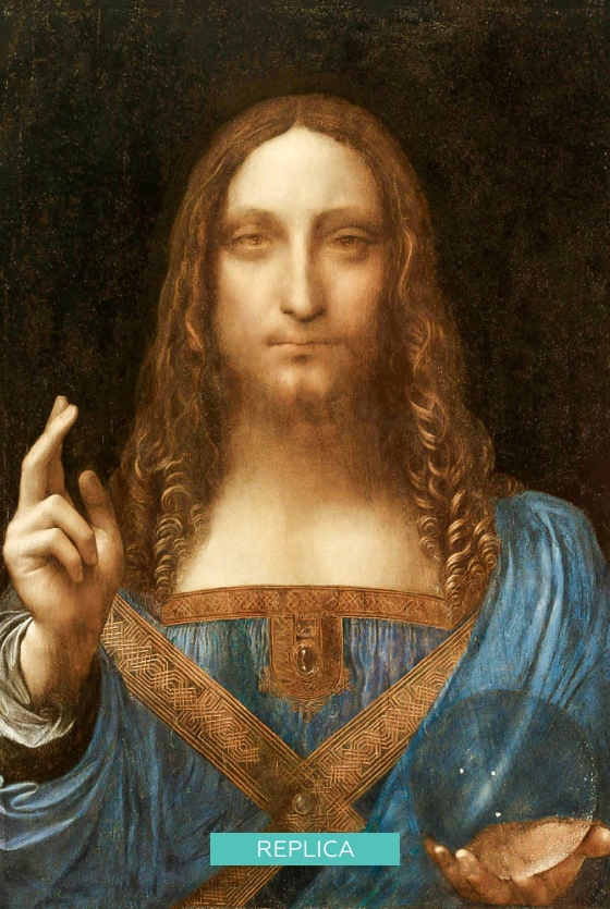 Salvator Mundi reproduction painting replica