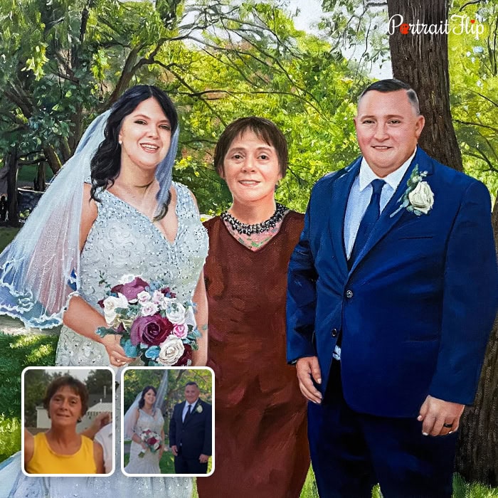 memorial wedding painting