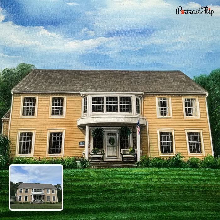 photo to house painting