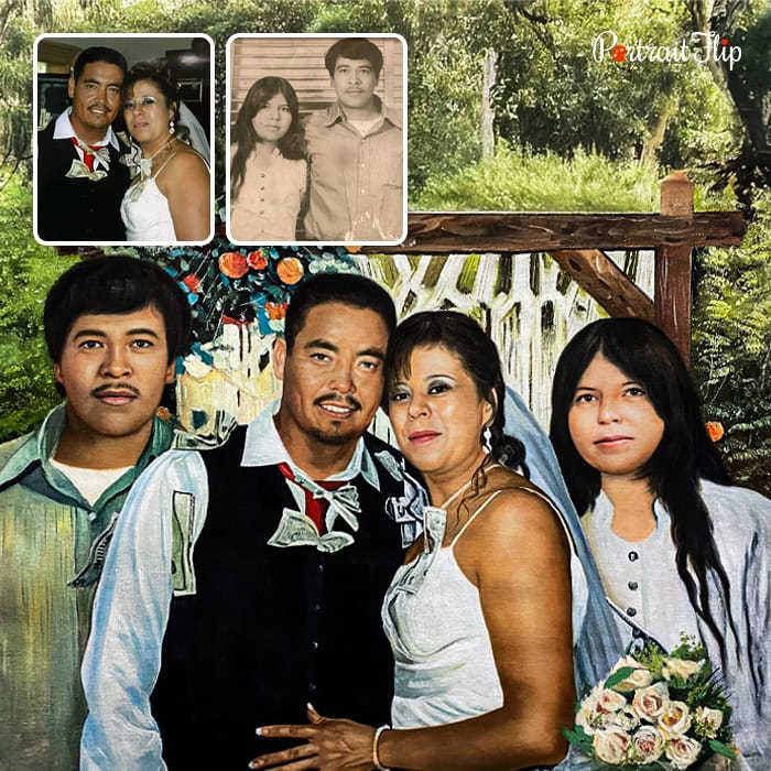 wedding compilation painting
