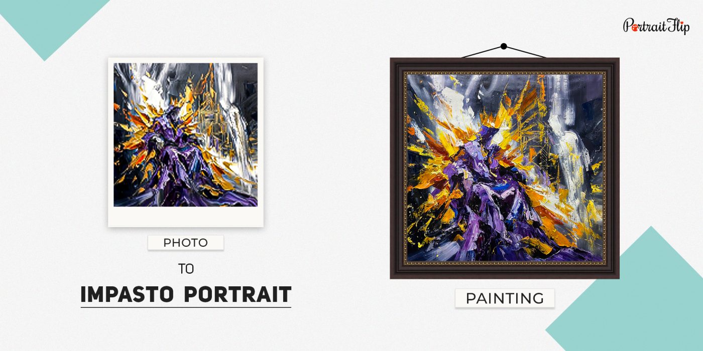Impasto Paintings From Photo