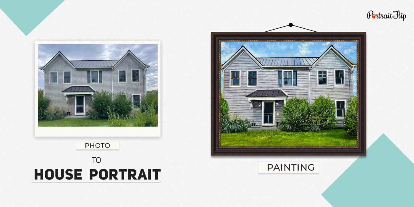 Turn Your Photo Into House Portraits